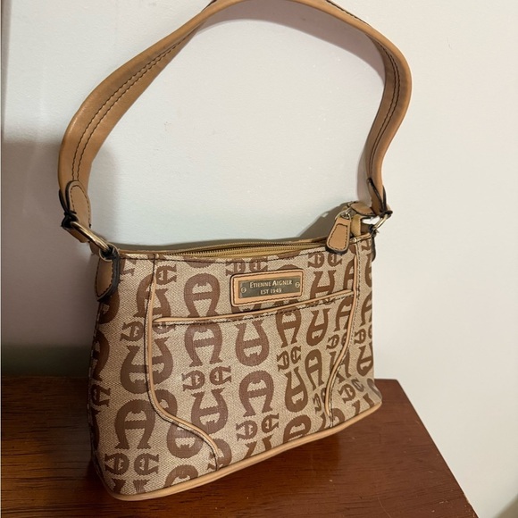Etienne Aigner Est. 1949 Small Brown Handbag - Picture 4 of 11